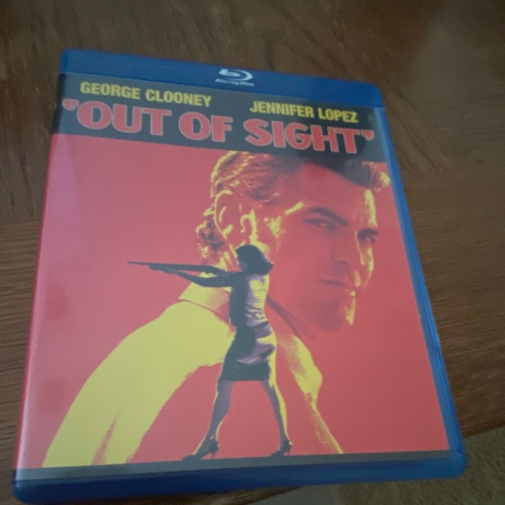 Out of Sight Blu-ray George Clooney Jennifer Lopez Steven Soderbergh R +Bonus